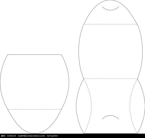 紅動網 免費獲取矢量包裝盒刀模設計圖AI素材