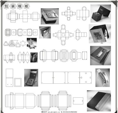 包裝刀模圖片解析 現代包裝設計與生產的靈魂